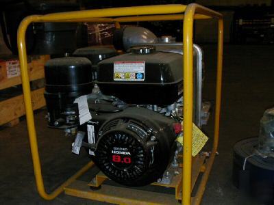 Stow multiquip hd trash pump 8HP honda engine 338 gph 