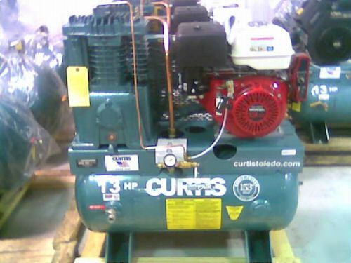 Curtis 13HP gas air compressor with honda