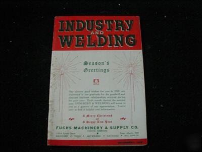 Dec. 1938 industry & welding magazine-fuchs machinery