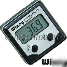 Digital angle gauge for setting jobs in vice / mill bed