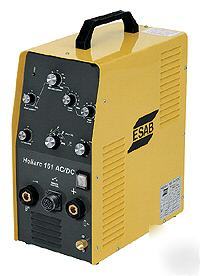 Esab heliarc 161 ac/dc tig stick welder pkg 0558002776