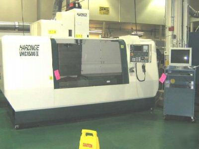 Hardinge VMC1500II cnc vertical machining center