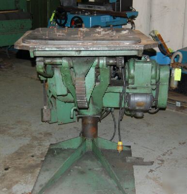 2500 lb. cullen-friestedt welding positioner #25254