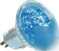 4X MR16 blue bulbs led 5W 3W high power landscape spot 