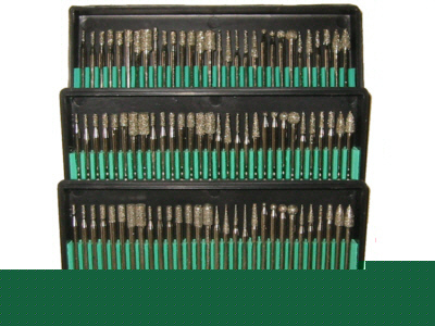 Lot of (90) diamond burr 4 dremel [burrs bur] hot item 