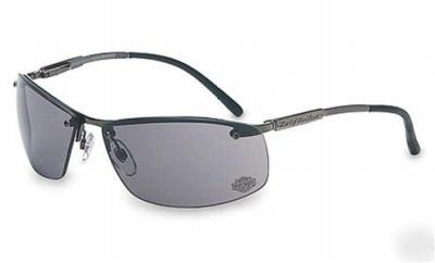  harley davidson gray tint sun & safetyglasses HD702