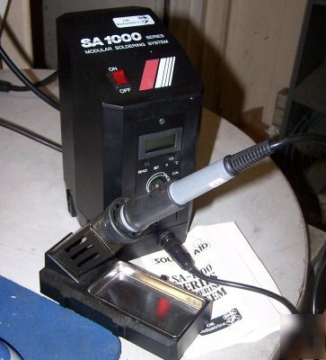 Ok industries sa-1001 soldering station w/ iron sai 690