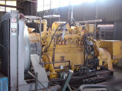 Caterpillar G353 ta 64B264 200KW natural gas generator 