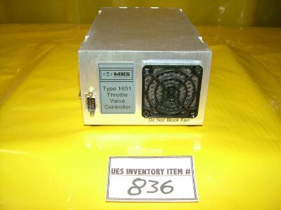 Mks type 1651 throttle valve controller 1651D2S2