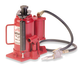 New aff 5520B 20 ton air & hydraulic bottle jack 