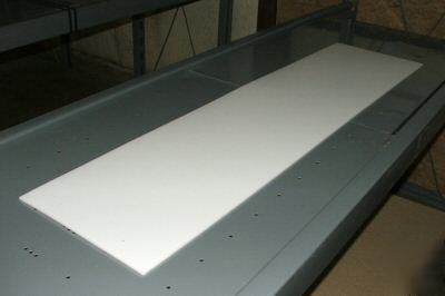 Solid virgin teflon sheet 1/2