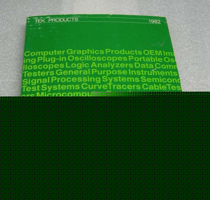 Tektronix products catalog 1982