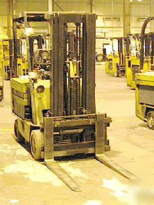 12 clark electric forklifts ECS30- wholesale lot 