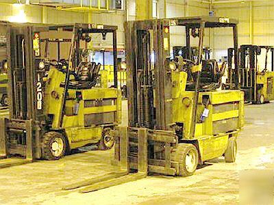 12 clark electric forklifts ECS30- wholesale lot 