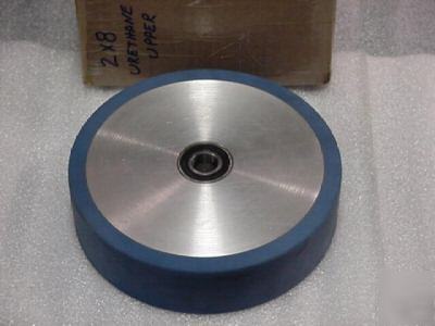 2X8 urethane upper english wheel 3/4 or 1/2