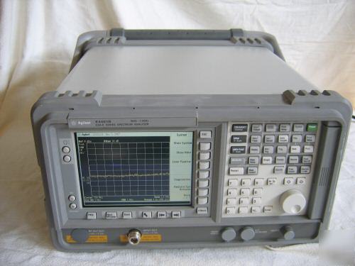 Agilent (hp) E4401B spectrum analyzer, 1.5 ghz *options