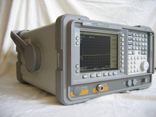 Agilent (hp) E4401B spectrum analyzer, 1.5 ghz *options