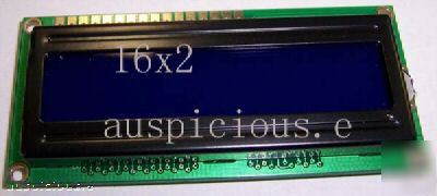 HD44780 16X2 characters lcd module blue backlight.1PCS