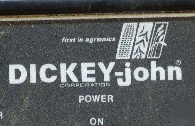 Dickey-john electronic sander spreader control nice 