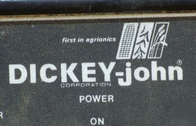 Dickey-john electronic sander spreader control nice 