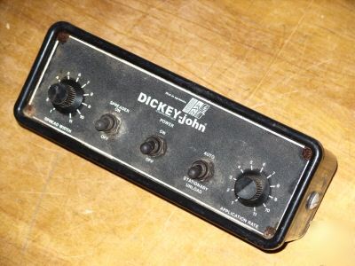 Dickey-john electronic sander spreader control nice 