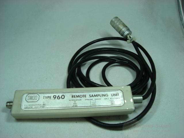 E-h electronics datron type 960 remote sampling unit