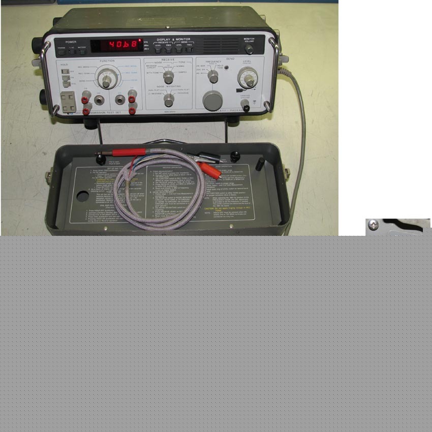 Hp 3551A transmission test set, telecom