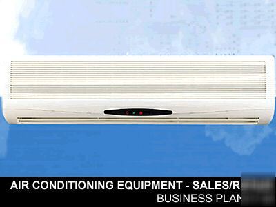Hvac - air conditioning sales & repair - business pla