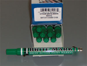 New 24 pcs. dykem brite mark valve action paint markers