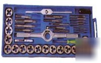 New 40PC tap & die set metric automotive machining tool