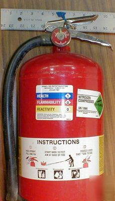 New amerex 20# fire extinguisher, ,recharged,labeled