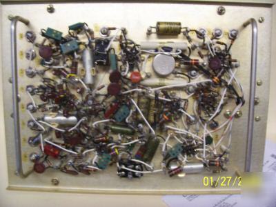 Western electric vintage video signal chassis, nos