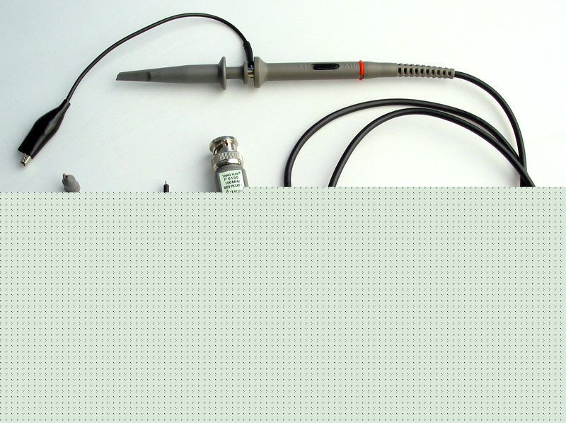 100MHZ insulated oscilloscope scope probe kit 10:1