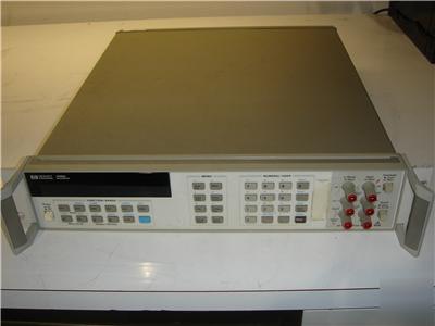 Hp agilent 3458A multimeter w/ opt 002 #268