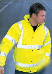 Hurricane bomber jacket hi-viz yellow 3X-large EN471 