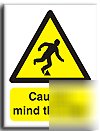 Mind the step sign-semi rigid-300X400MM(wa-125-rm)