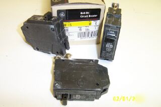 New ge thqb circuit breakers 1P 40A THQB1140