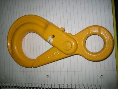 New gunnebo johnson bk 10-8 locking hook 3.2 ton wll 