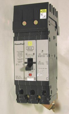 Square d FGA34060 circuit breaker 3P/480V/60A lnc