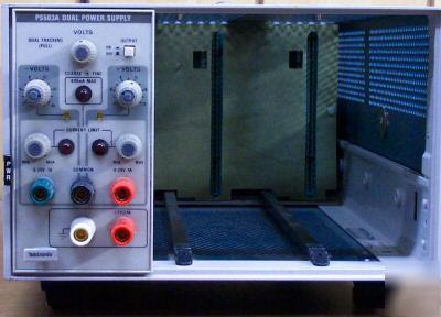 Tektronix PS505 main frame with a PS503 power module. 