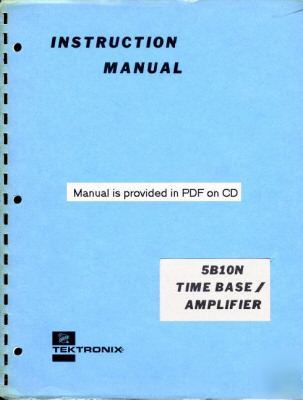 Tek 5B10N svc/ops manual in two resolutions & A3 + A4
