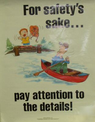 ~lot of 6~work place safety/action poster~