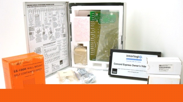 Interactive concord express RF16 security control unit