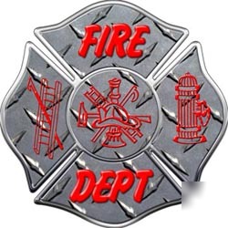 Firefighter decal reflective 4