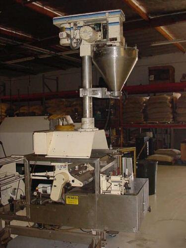 Hayssen ultima ii ffs & mateer auger filler