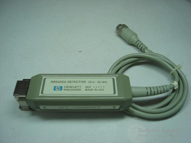 Hp R85026A detector 26.5 - 40 ghz r band