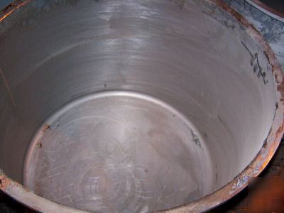 80 gallon carbon steel mixing tanks