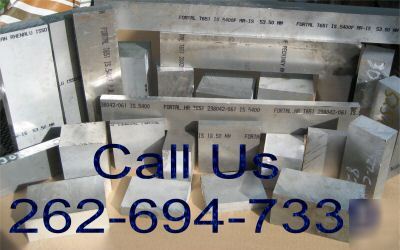 FortalÂ® hr aluminum plate 1.398 x 1 7/8 x 23 1/2 