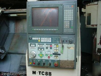 Mitsubishi m-TC8B cnc chucker lathe (4179)