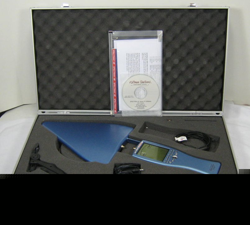 Spectran hf-4040 portable spectrum analyzer